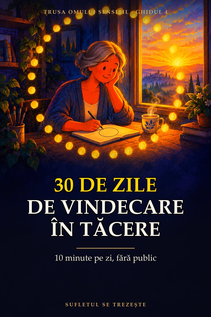 Copertă: 30 de zile de vindecare în tăcere